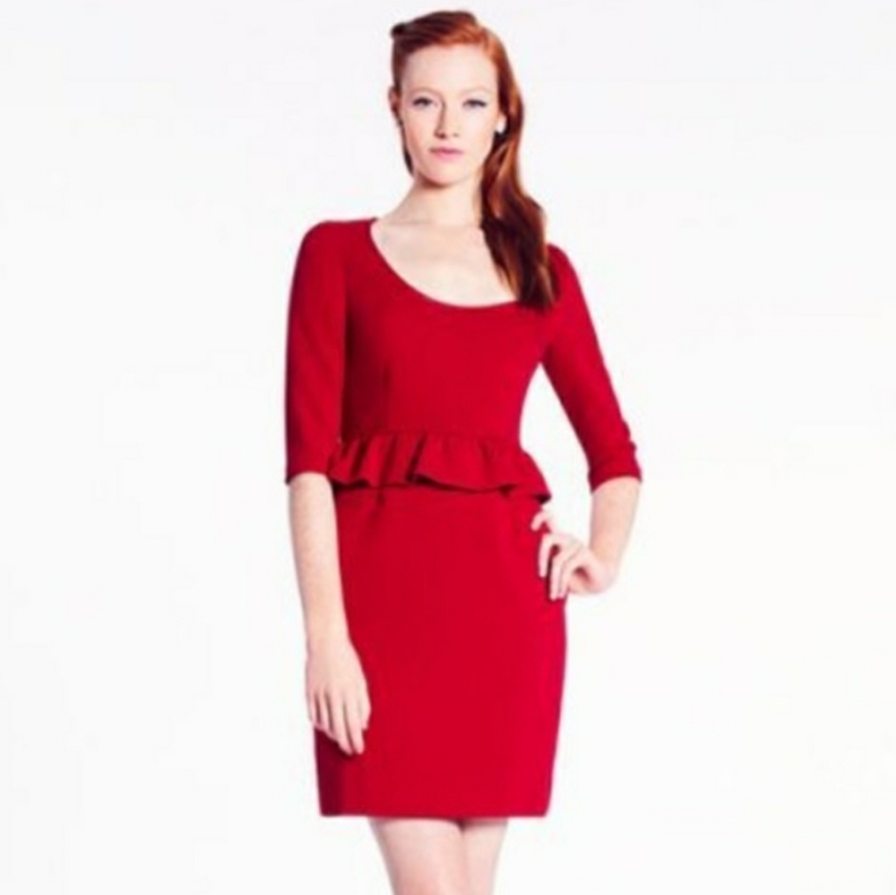 Kate Spade peplum dress